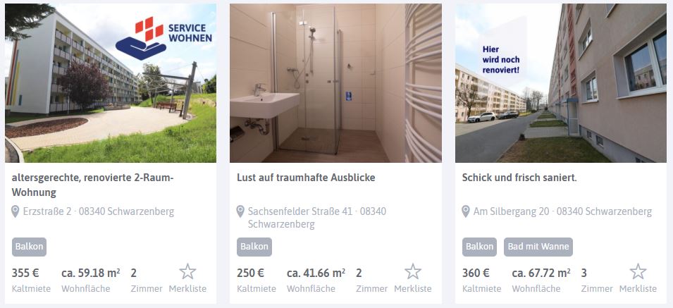 Schwarzenberger Wohnungsgesellschaft mbH Logo, Home Button